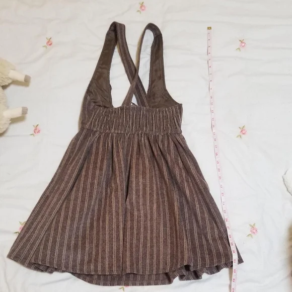 Liz Lisa pinstripe suspender babydoll dress - Picture 6 of 6